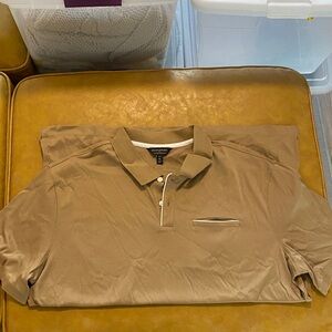 Banana Republic Beige Polo Shirt